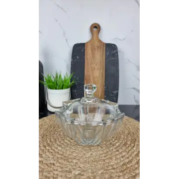 TG518 Конфетница 700мл стеклянная ᐉ TG518 - - класная цена в ProPosud