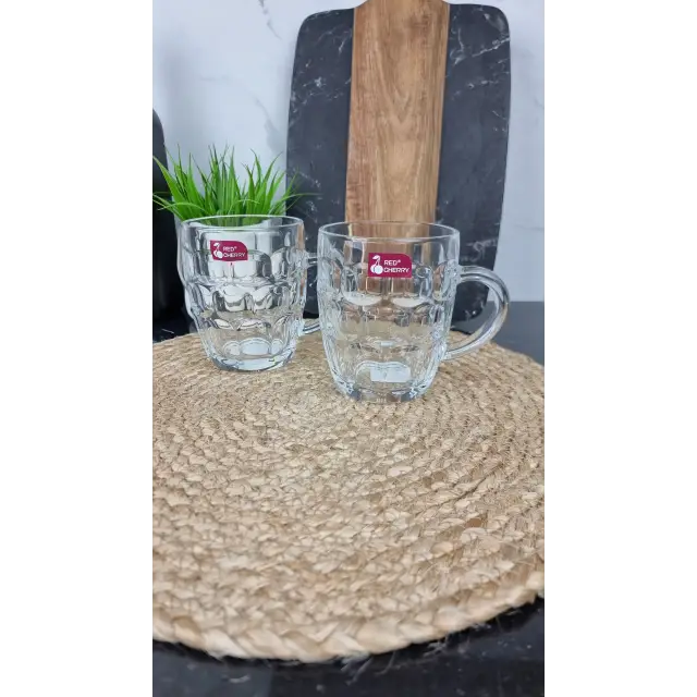 ZB01-300 Набір кухлів 2*530мл скло ᐉ ZB01-300 - - класная цена в ProPosud
