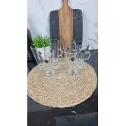 ZB004 Набор стаканов для лате 6*250мл