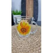 OCT 17 A2410T Чашка скляна 340мл Соняшник ᐉ OCT 17 A2410T - - класна ціна в ProPosud