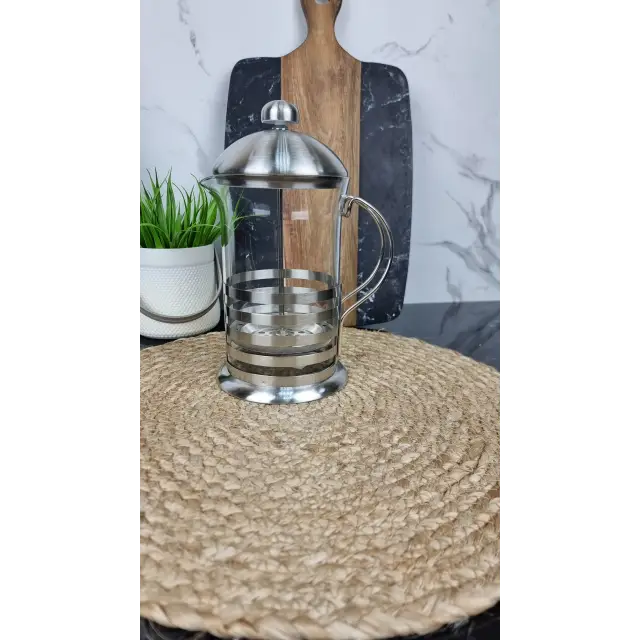 HT02-P800 Френч-пресс 800мл Полосы