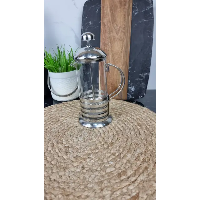 HT02-P350 Френч-пресс 350мл Полосы