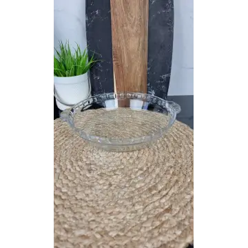 6228 Деко 1,3л хвилястий край скл. жароміцне ᐉ 6228 - - класная цена в ProPosud