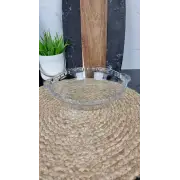 6228 Деко 1,3л хвилястий край скл. жароміцне ᐉ 6228 - - класная цена в ProPosud