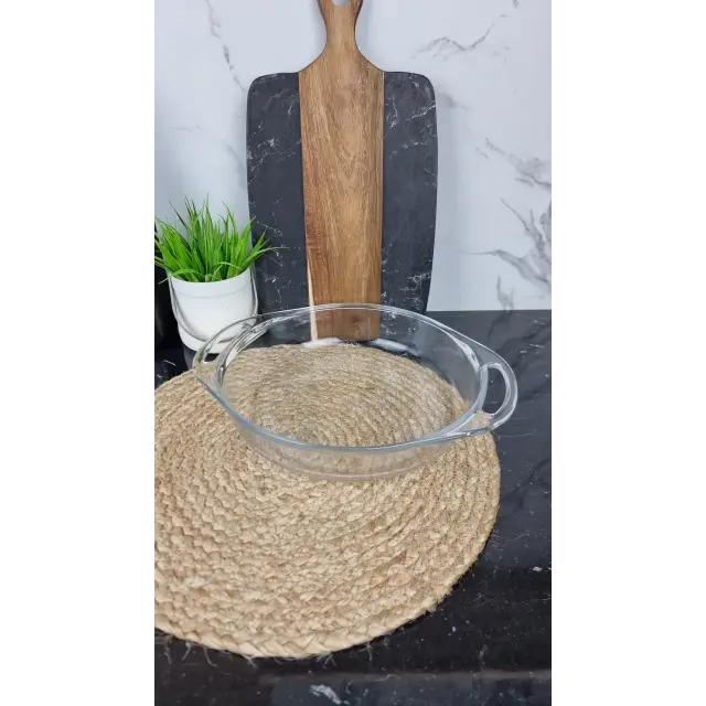 6496 Деко 2,4л скл.жароміцне з руч. ᐉ 6496 - - класная цена в ProPosud