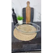 6665 Деко овальне 4,2л скл. жароміцне з руч. ᐉ 6665 - - класна ціна в ProPosud