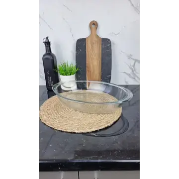 6814 Деко овальное 4,0л стек. жаропрочное