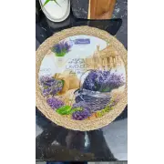 S3012/U 032 Блюдо стекл. круглое 30см Лаванда прованс ᐉ S3012/U 032 - - класная цена в ProPosud