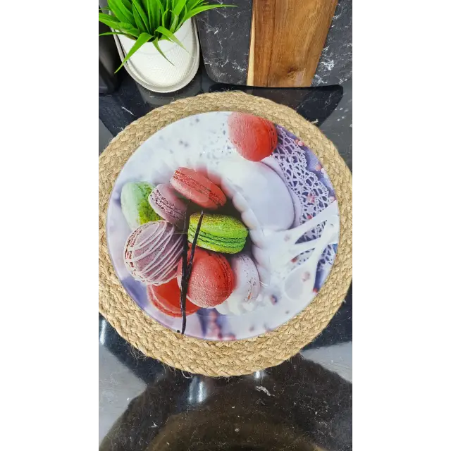 S3012/U 307 Блюдо стекл. круглое 30см Пирожные ᐉ S3012/U 307 - - класная цена в ProPosud