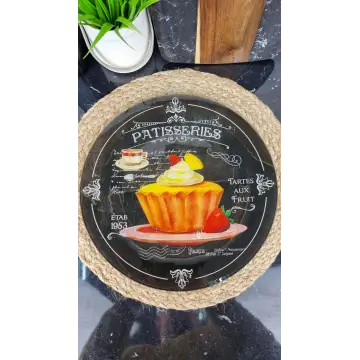 S3012/AA029 Блюдо стекл. круглое 30см Кекс ᐉ S3012/AA029 - - класная цена в ProPosud