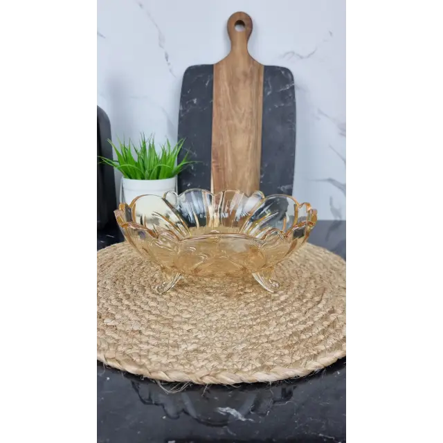 P34-A-HP Конфетница стеклянная 1250мл дымка ᐉ P34-A-HP - - класная цена в ProPosud