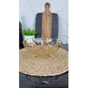 P34-A-HP Конфетница стеклянная 1250мл дымка ᐉ P34-A-HP - - класная цена в ProPosud