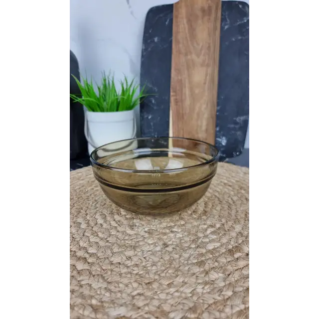 Салатник d-15см дымчатое стекло Medio ᐉ - - класная цена в ProPosud