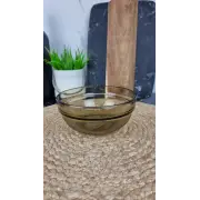 Салатник d-15см дымчатое стекло Medio ᐉ - - класная цена в ProPosud