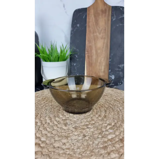 Бульйонниця 500мл димчате скло ᐉ - - класна ціна в ProPosud