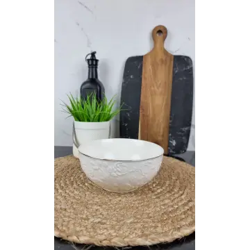 Pose Салатник 5,5" d-14см фарфор белый Роза ᐉ Pose - - класная цена в ProPosud