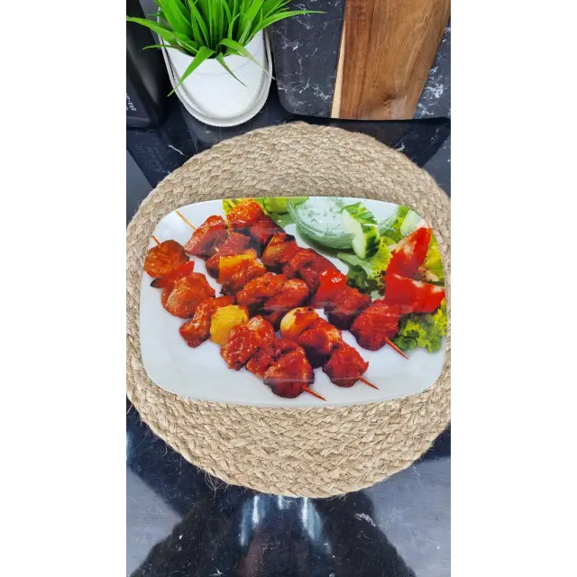 S445012C/T 311/12" Блюдо скл. прямокутне 29,5*21 Шашлик соус ᐉ S445012C/T 311 - - класна ціна в ProPosud