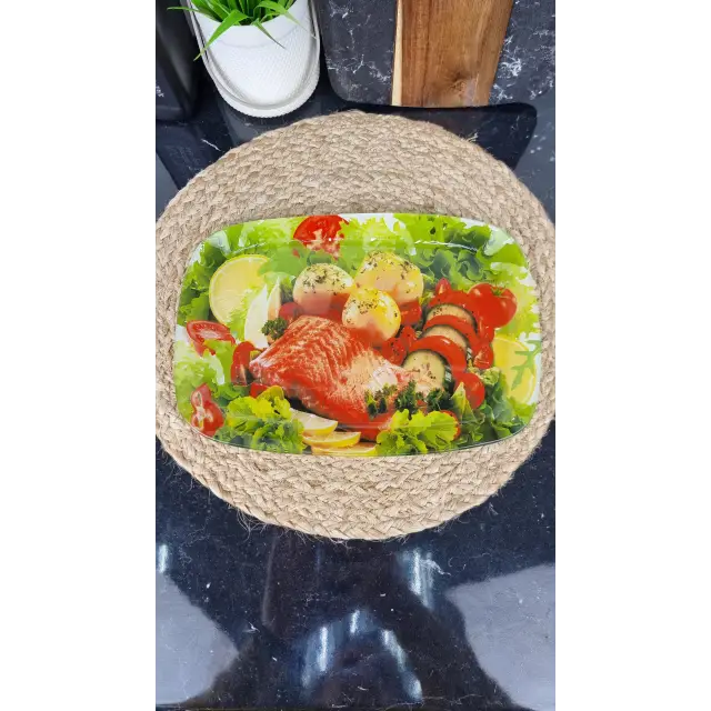 S445012C/T 315/12'' Блюдо скл. прямокутне 29,5*21 Овочі ᐉ S445012C/T 315 - - класна ціна в ProPosud