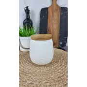 PJ03430-S-1 Банка 600мл с дерев. крышкой ᐉ PJ03430-S-1 - - класная цена в ProPosud