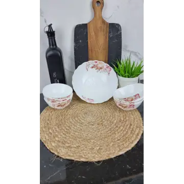 Чайна троянда Набір салатників 7-пр. склокераміка 6916/ S ᐉ 6916/ S - - класная цена в ProPosud 2