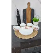 Чайна троянда Набір салатників 7-пр. склокераміка 6916/ S ᐉ 6916/ S - - класная цена в ProPosud