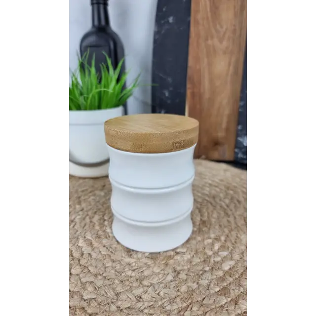 PJ03762-S1 Банка 320мл з дерев. кришкою ᐉ PJ03762-S1 - - класна ціна в ProPosud