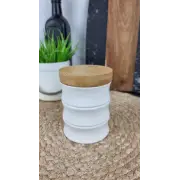 PJ03762-S1 Банка 320мл з дерев. кришкою ᐉ PJ03762-S1 - - класна ціна в ProPosud