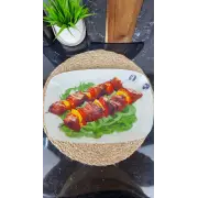 S445014C/T 312/14" Блюдо стекл. прямоугольное 34,5*23,5 Шашлык ᐉ S445014C/T 312 - - класная цена в ProPosud