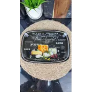 S445012C/BB138 L/12'' Блюдо стекл. прямоугольное 29,5*21 Сыр Bon Appetit ᐉ S445012C/BB138 L - - класная цена в ProPosud