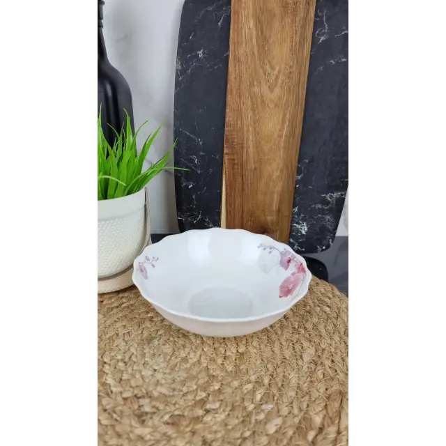 Орхидея Салатник №7 стеклокерамика Волнистый край BB 405 ᐉ BB 405 - - класная цена в ProPosud