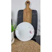 Орхидея Тарелка мелкая №7,5 d-19см стеклокерамика Волнистый край 6714/ S ᐉ 6714/ S - - класная цена в ProPosud