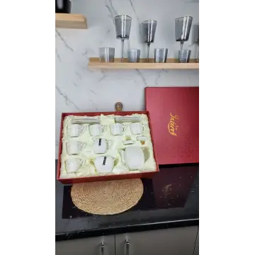 PT0115-A Набор чайный 15-пр. (чашки 240мл квадрат) ᐉ PT0115-A - - класная цена в ProPosud 2