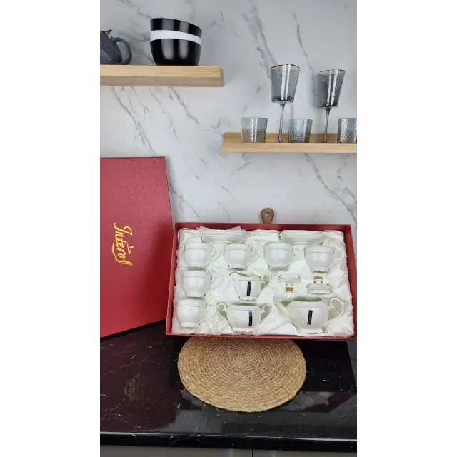 PT0116-A Набор чайный 15-пр. (чашки 280мл) ᐉ PT0116-A - - класная цена в ProPosud