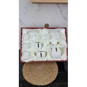 PT0867-A Набор чайный 15-пр. 6*200мл с блюдцем, заварник 900мл сахарница 500мл молочник 300мл ᐉ PT0867-A - - класная цена в ProP