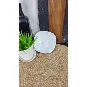 WHITE Салатник квадратный №6,5 стеклокерамика O312065 ᐉ WHITE O312065 - - класная цена в ProPosud