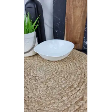 WHITE Салатник квадратный №6,5 стеклокерамика O312065 ᐉ WHITE O312065 - - класная цена в ProPosud 2