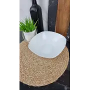 WHITE Салатник квадратный №9 стеклокерамика O312090 ᐉ WHITE O312090 - - класная цена в ProPosud