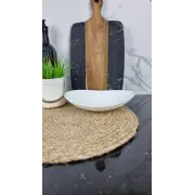 WHITE Тарелка глубокая овальная №9 стеклокерамика LCSP90 ᐉ WHITE LCSP90 - - класная цена в ProPosud