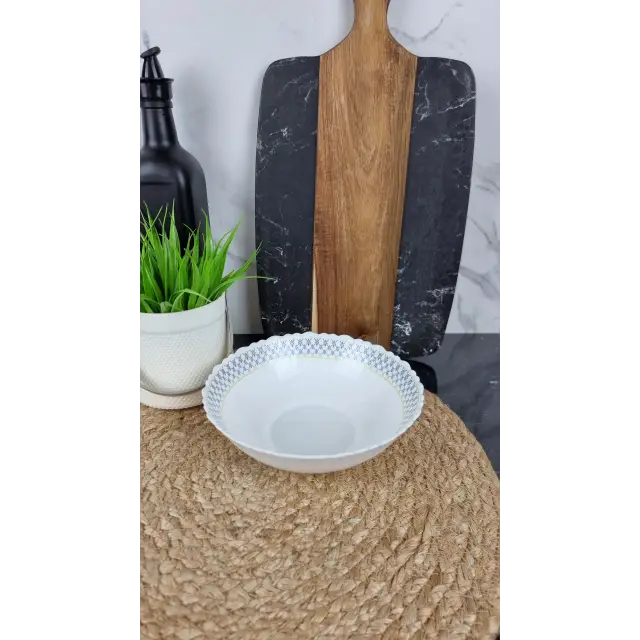 Кобальт Салатник №7 d-17,5см склокераміка Хвилястий край KH386/ S (по 6шт в уп) ᐉ KH386/ S - - класна ціна в ProPosud