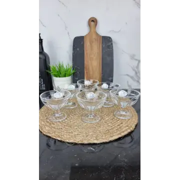 IC06 Набор креманок 6*200мл стекло