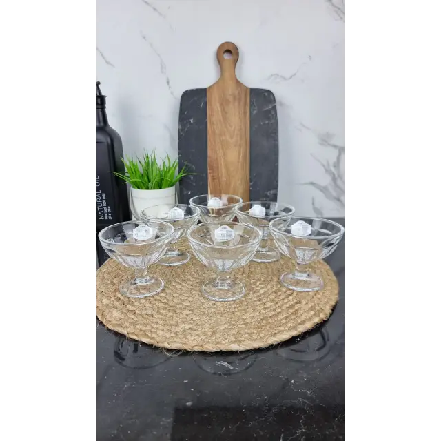 IC06 Набор креманок 6*200мл стекло