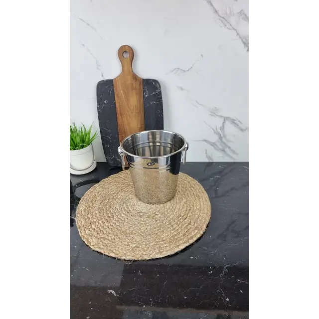 Ведро для льда 18см нерж.сталь BN-667