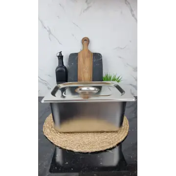 Емкость гастрономическая 33*27*15см с крышкой нерж.сталь BN-1061 ᐉ BN-1061 - - класная цена в ProPosud