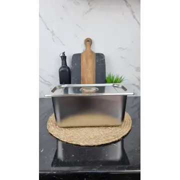 Емкость гастрономическая 33*18*15см с крышкой нерж.сталь BN-1062 ᐉ BN-1062 - - класная цена в ProPosud