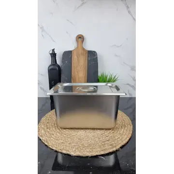 Емкость гастрономическая 27*17*15см с крышкой нерж.сталь BN-1063 ᐉ BN-1063 - - класная цена в ProPosud