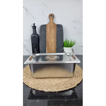 Емкость гастрономическая 27*17*10см с крышкой нерж.сталь BN-1066 ᐉ BN-1066 - - класная цена в ProPosud