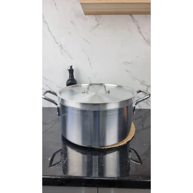 Кастрюля алюминиевая большая 22л BN-3059-22 ᐉ BN-3059-22 - - класная цена в ProPosud