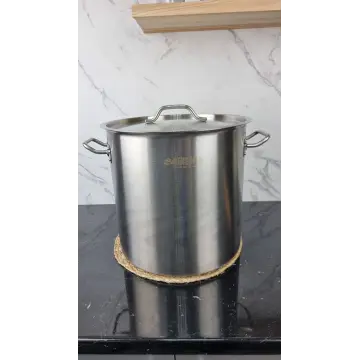 Кастрюля большая 34л 35*35см нерж.сталь BN-605 ᐉ BN-605 - - класная цена в ProPosud