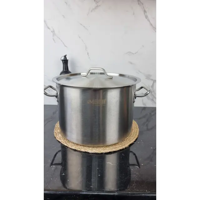 Каструля велика 17л 35*22см нерж.сталь BN-630 ᐉ BN-630 - - класна ціна в ProPosud