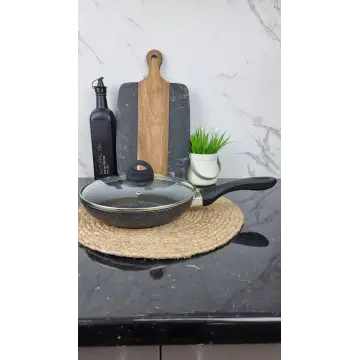 Сковорода глубокая 24см антипр.покрытие стекл.крышка термоиндикатор BN-834 ᐉ BN-834 - - класная цена в ProPosud